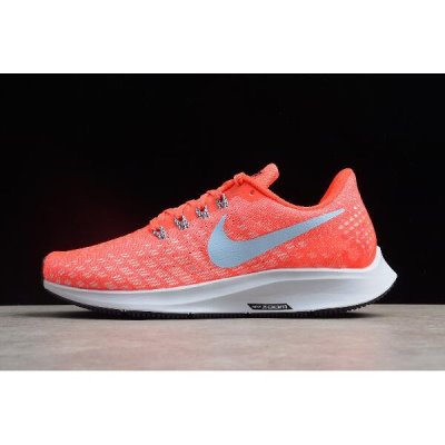 Nike Bayan Air Zoom Pegasus 35 Bright Crimson/Ice Açık Kırmızı / Mavi Koşu Ayakkabısı Türkiye - IMGO